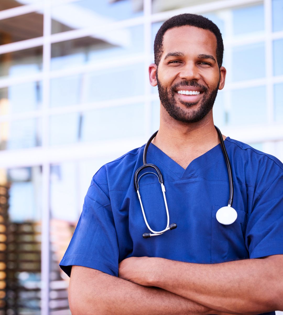 Personal Support Worker Smiling